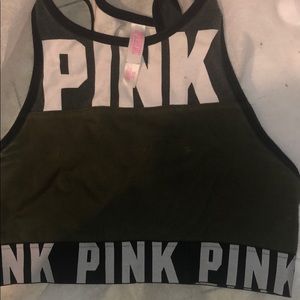 Pink Sports Bra